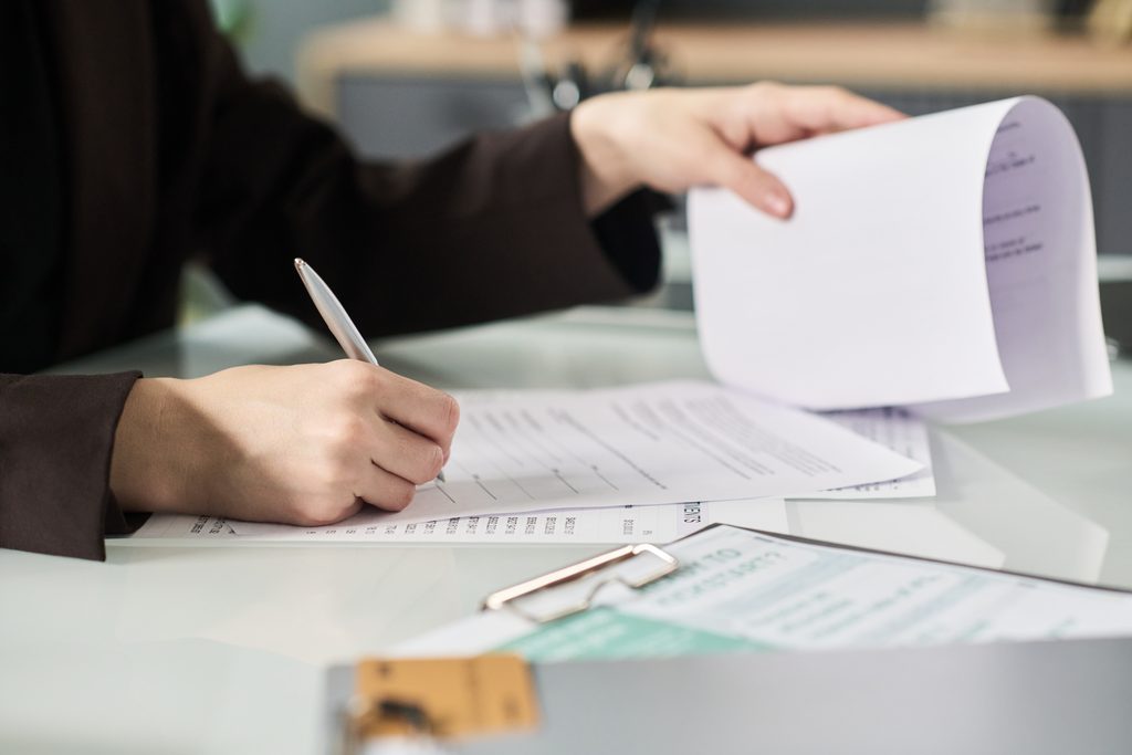 insurance application accident assurance policy concept.
