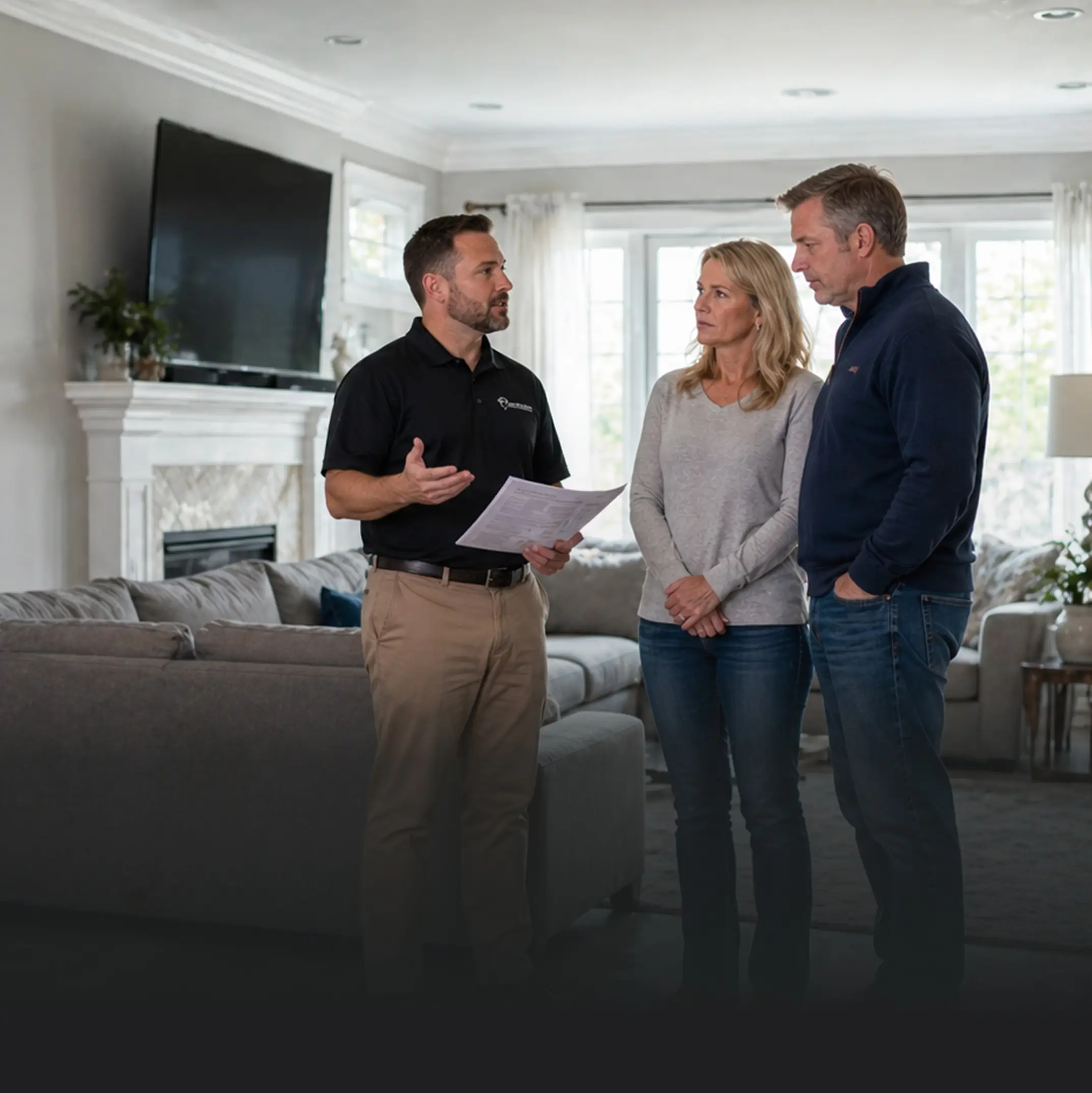 water damage home inspection mobile